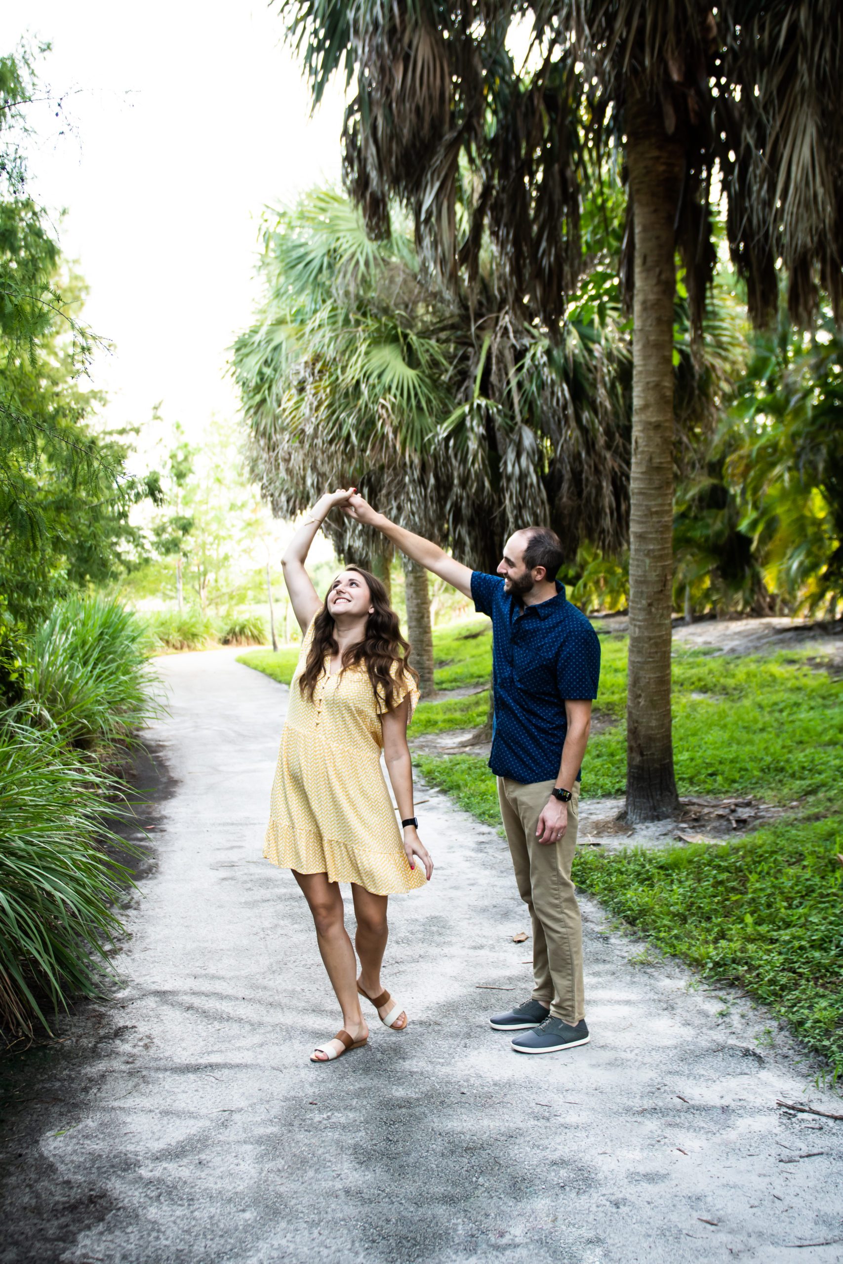 Couple dancing in Sunrise Florida