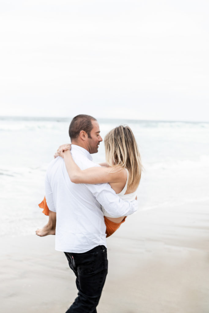 couple on beach