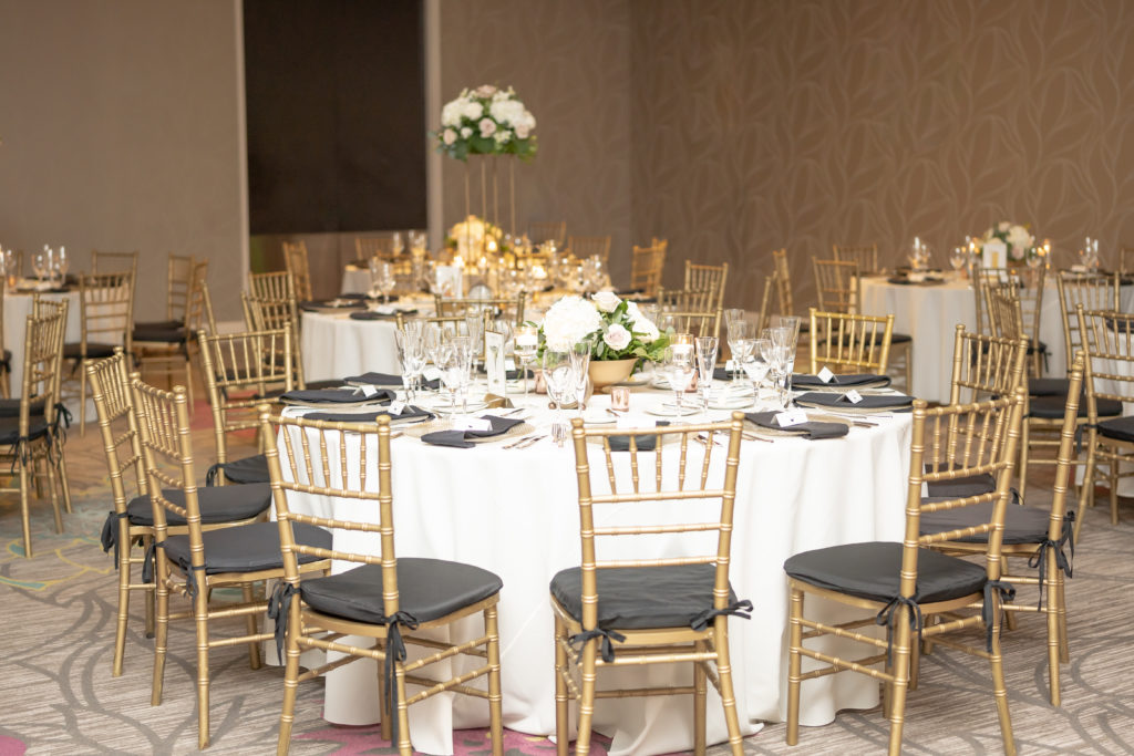 Wedding reception table 
