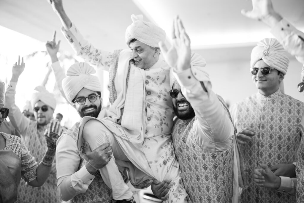 Indian wedding celebration 
